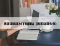 阳泉黑客漫画素材下载网站（黑客动漫头像）